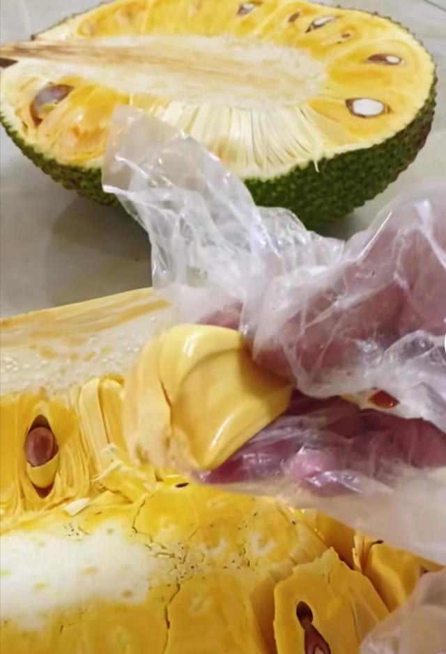 菠萝蜜是怎么打开来的（菠萝蜜的正确打开方式你知道吗）(3)