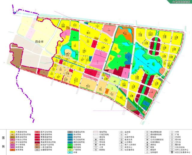 大午康养小镇控制性详细规划图（近2千公顷大旺控规曝光）(2)